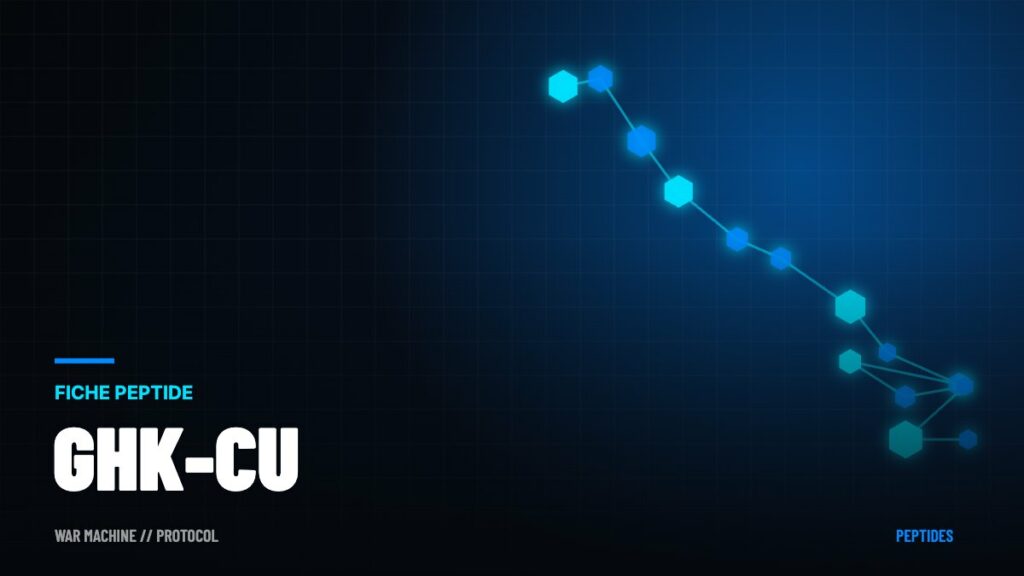 GHK-Cu : le peptide de cuivre star des soins anti-âge