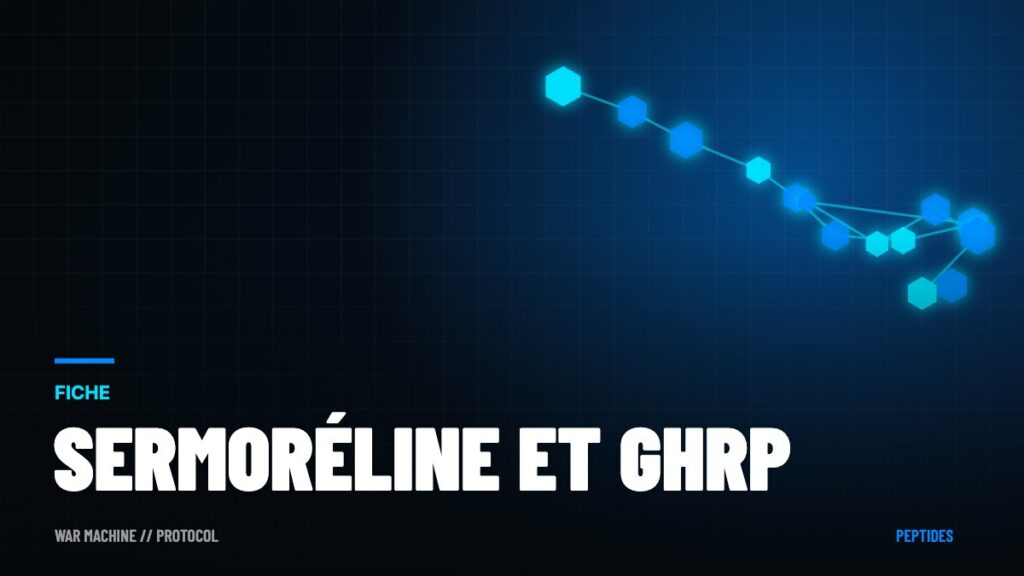 Sermoréline, GHRP-2, GHRP-6, hexaréline : les sécrétagogues de l'hormone de croissance