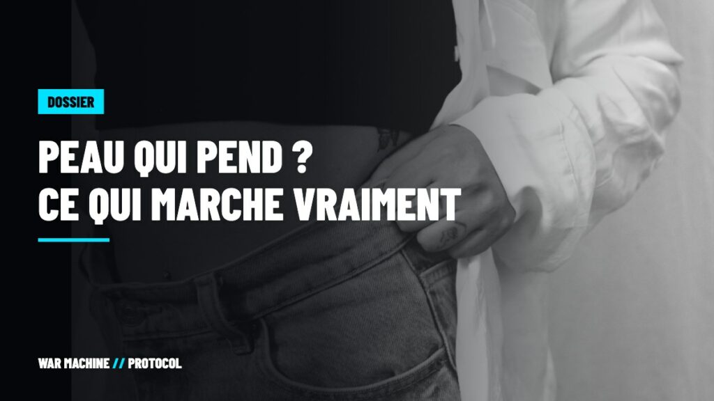 Peau relâchée après perte de poids (Ozempic, Mounjaro) : ce que dit la science