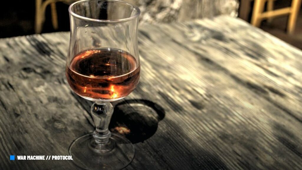 Verre d'alcool