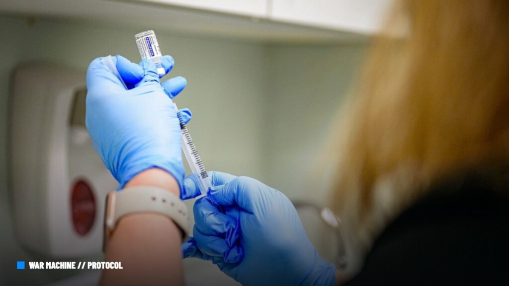 Préparation d'une injection