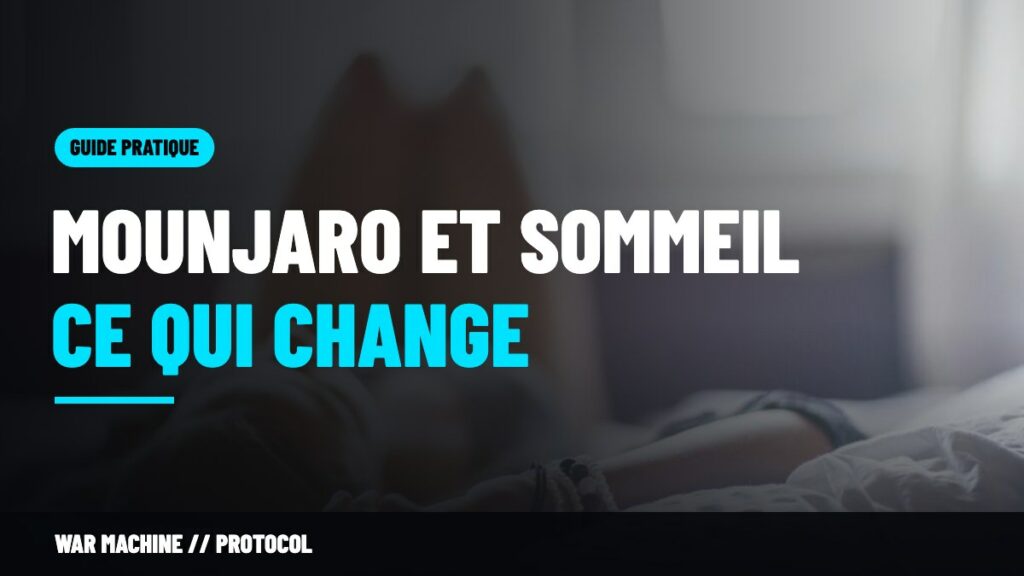 Mounjaro et sommeil : insomnie, rêves étranges, apnée… ce qui change sous GLP-1 et que faire