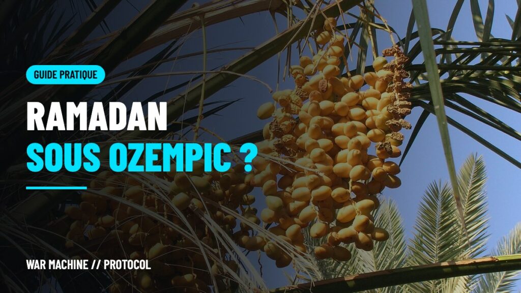 Ozempic et Ramadan : peut-on jeûner sous Ozempic, Wegovy ou Mounjaro ?
